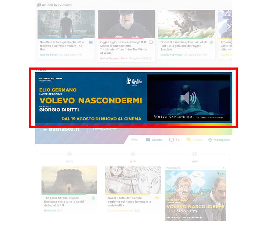 MASTHEAD CON VIDEO